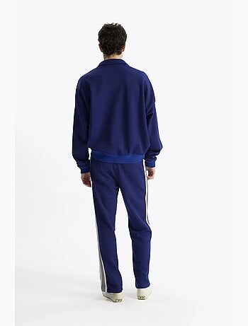 Sudadera extragrande de cuello redondo con detalle de lazo giesto