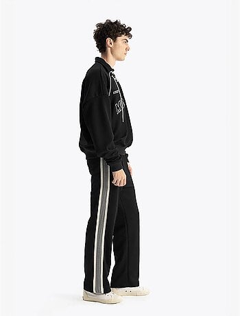 Sudadera extragrande de cuello redondo con detalle de lazo giesto