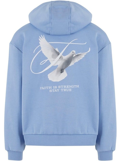 Sudadera faith is strength diseño estampado en espalda de suave para hombre - mister tee - Kiabi