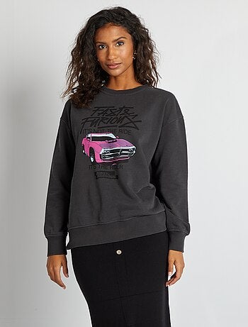 Sudadera 'Fast & Furious' de estilo vintage