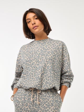 Sudadera fit globo