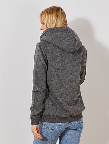 Sudadera forrada capucha - Kiabi
