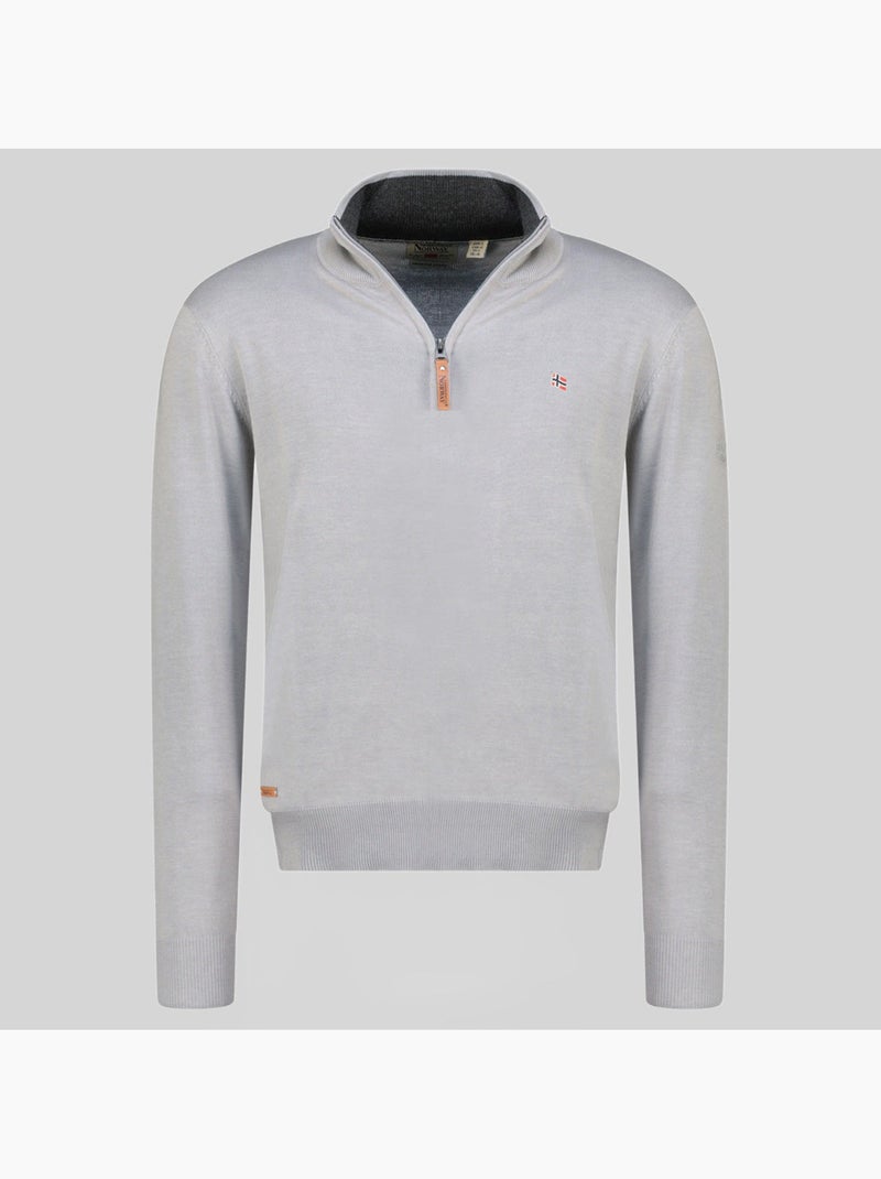 Sudadera fregate hz – geographical norway Gris claro - Kiabi