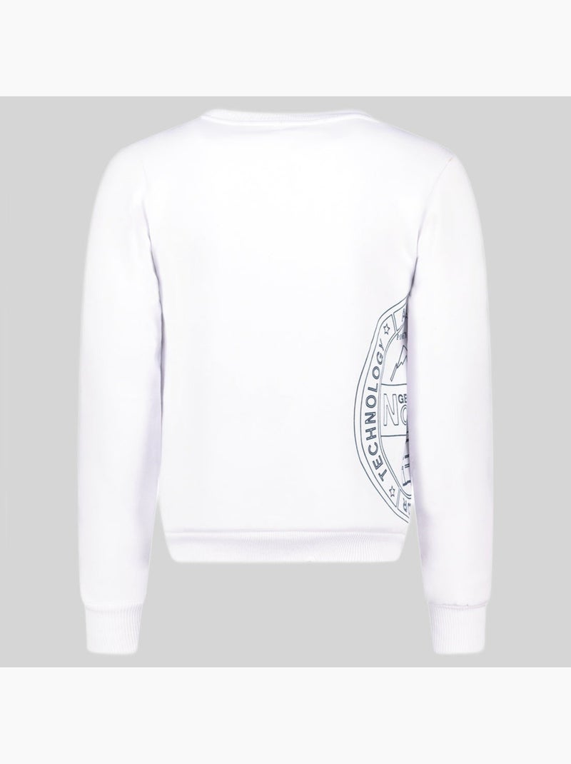Sudadera g-round – geographical norway Blanco - Kiabi