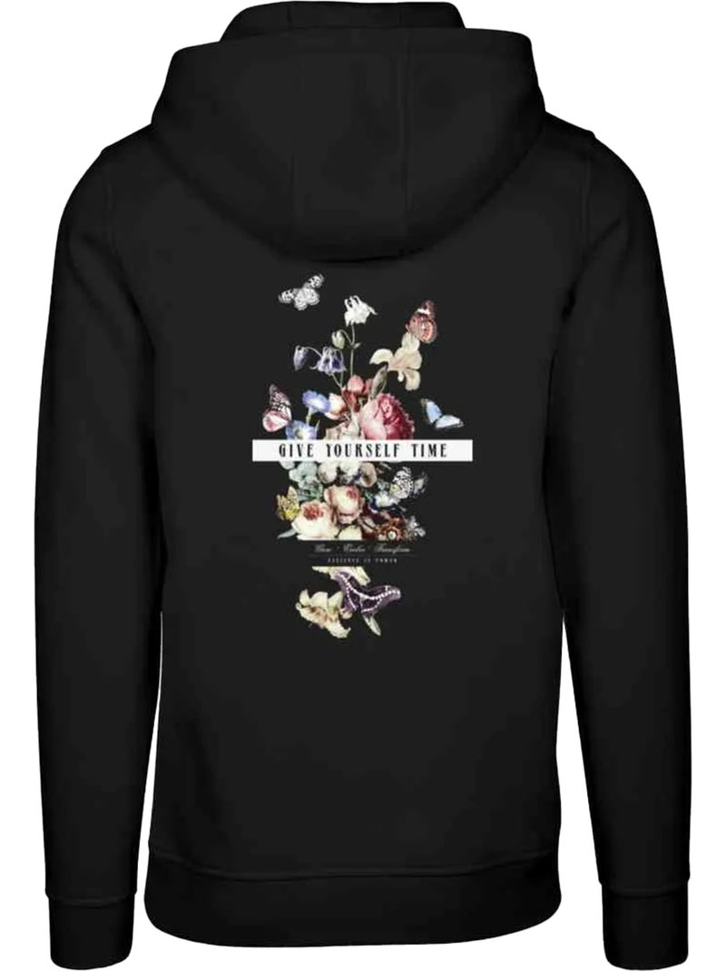 Sudadera give yourself time para hombre - mister tee Negro - Kiabi