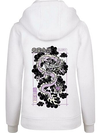 Sudadera glory diseño dragón para mujer - mister tee