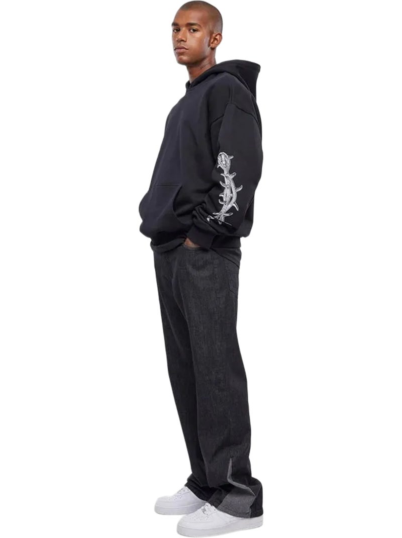 Sudadera god loyalty love de ultrapesada para hombre - mister tee Negro - Kiabi