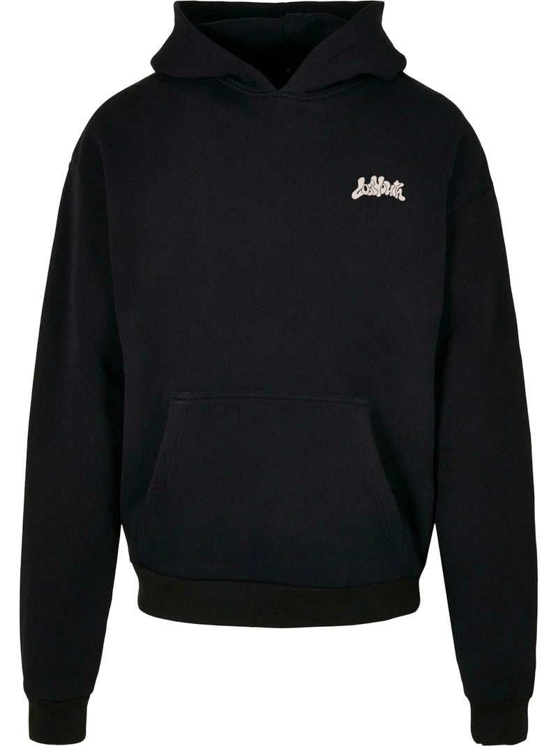 Sudadera golden horizon para hombre - lost youth Negro - Kiabi
