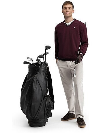Sudadera golf cortavientos hombre golf hombre stinger cherry