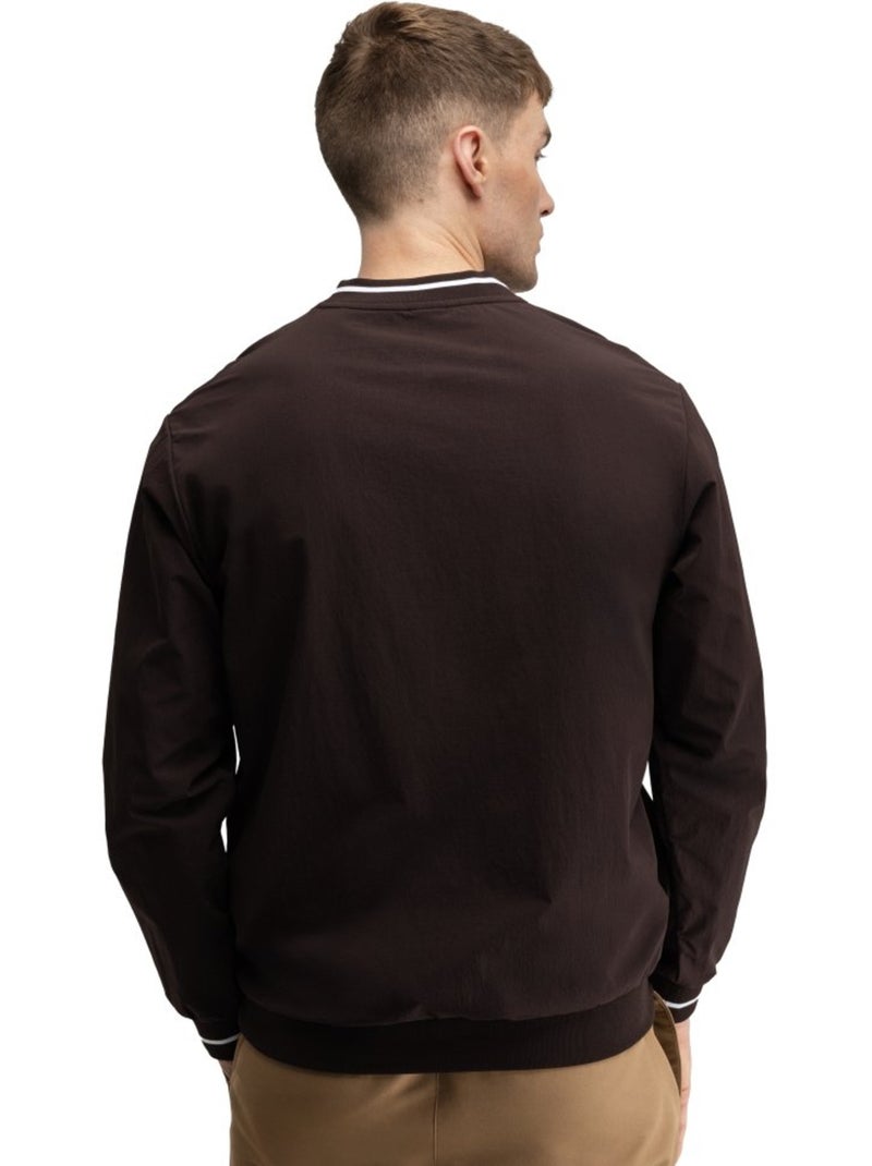 Sudadera golf cortavientos hombre golf hombre stinger dark Marrón - Kiabi