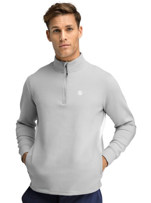 Sudadera golf media cremallera hombre golf hombre divot gray - Kiabi Sudadera golf media cremallera hombre golf hombre divot gray - Kiabi