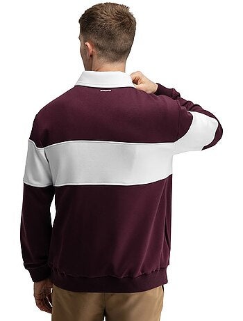 Sudadera golf media cremallera hombre golf hombre eagle cherry