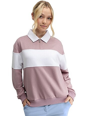 Sudadera golf media cremallera mujer golf mujer eagle-w