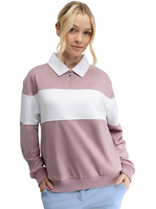 Sudadera golf media cremallera mujer golf mujer eagle-w - Kiabi Sudadera golf media cremallera mujer golf mujer eagle-w - Kiabi