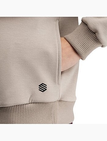 Sudadera golf media cremallera mujer golf mujer eagle-w sand