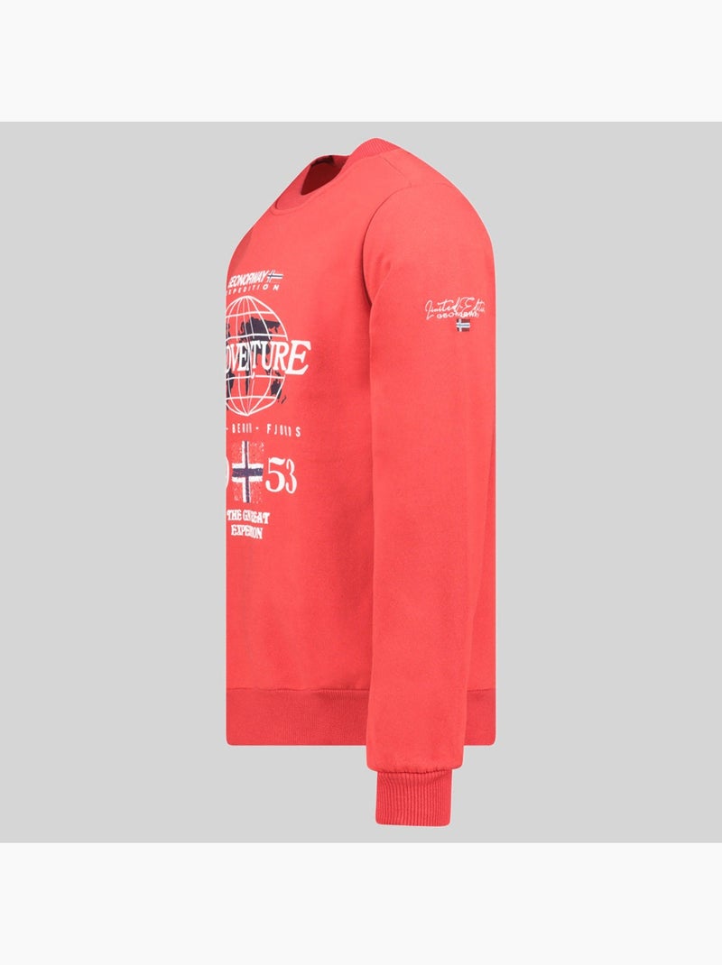 Sudadera golkovitz – geographical norway Rojo - Kiabi