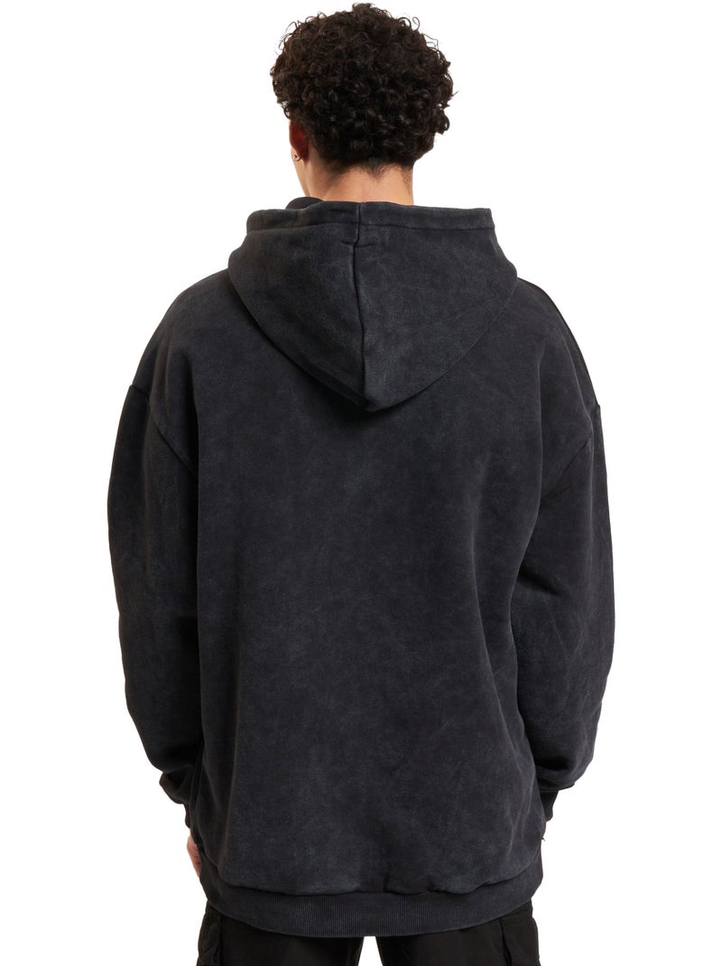 Sudadera gótica para hombre - 9n1m sense Negro - Kiabi
