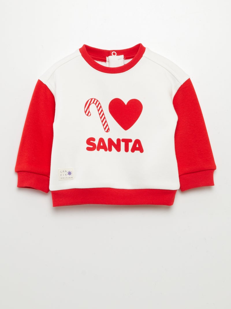 Sudadera grafik edition BLANCO - Kiabi