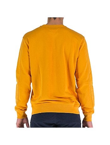 Sudadera Guess de Hombre con Cuello Redondo de Forro Polar