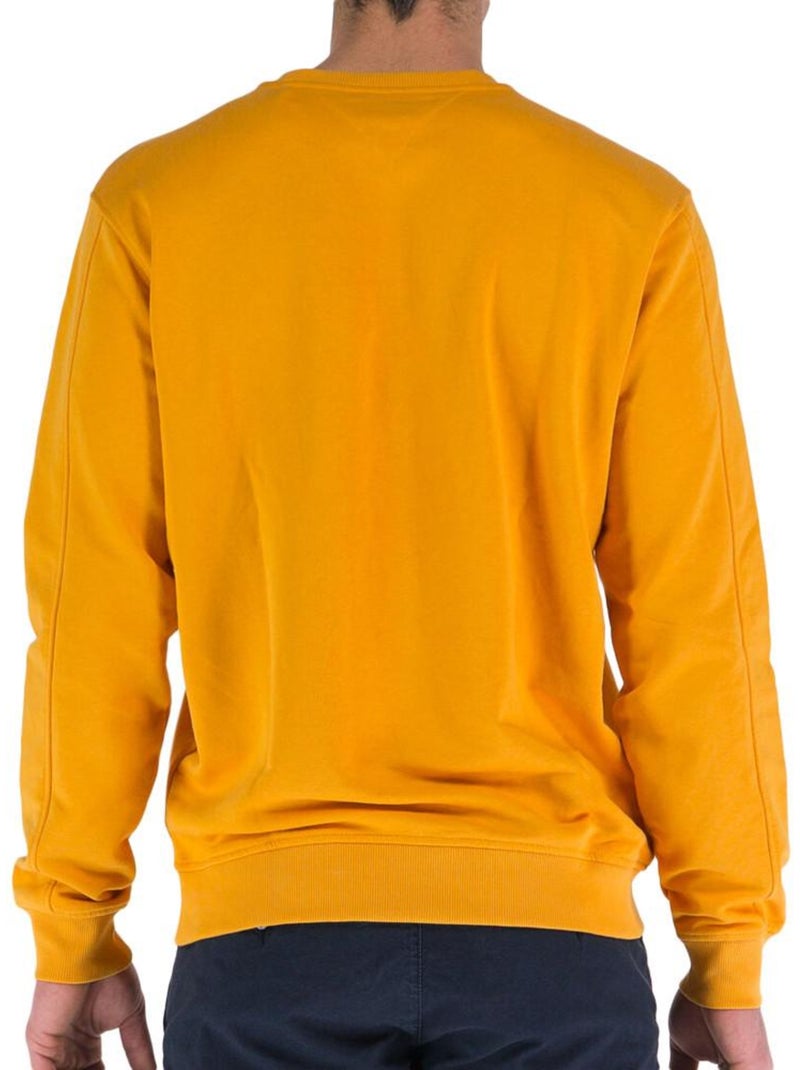 Sudadera Guess de Hombre con Forro Polar Naranja - Kiabi
