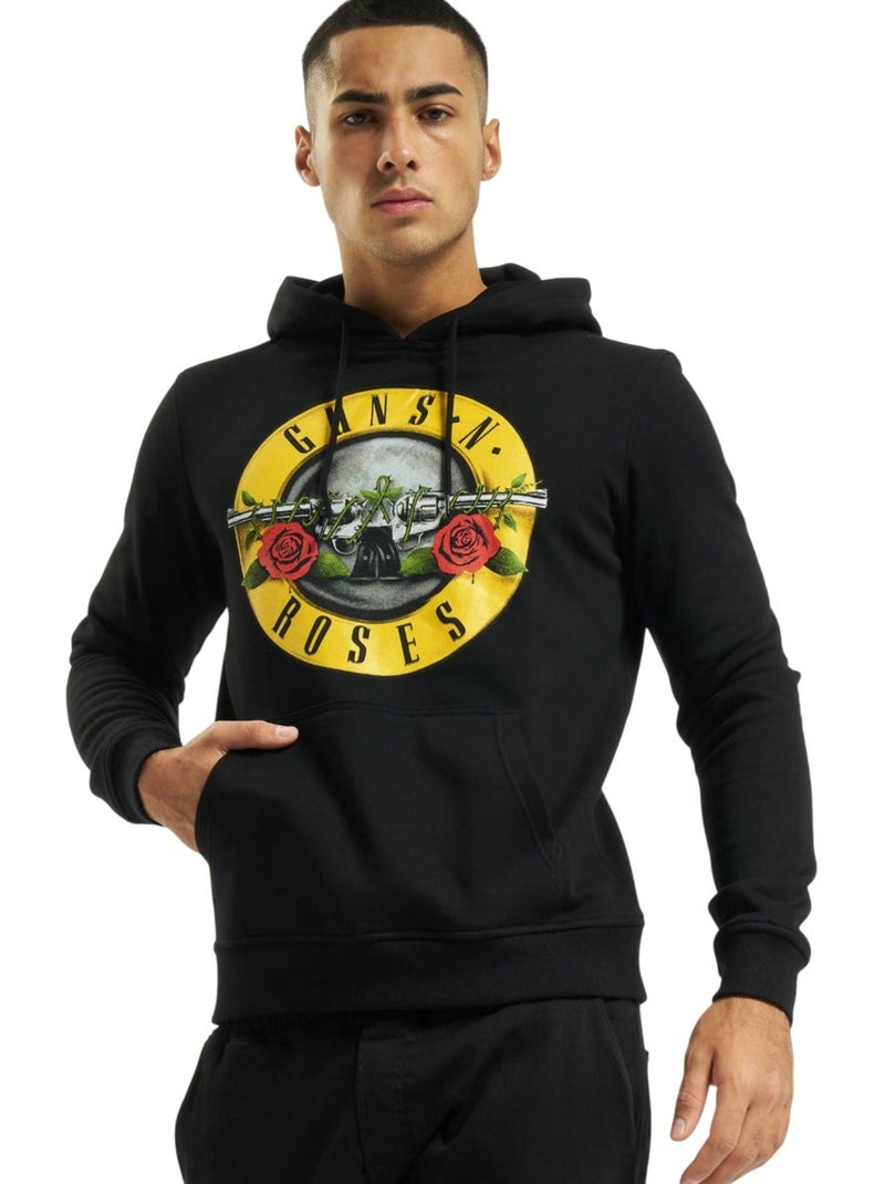 Sudadera guns n roses para hombre - merchcode Negro - Kiabi
