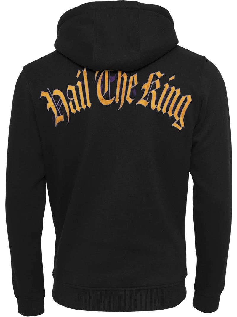 Sudadera hail the king diseño estampado en espalda para hombre - mister tee Negro - Kiabi