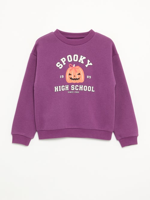 Sudadera 'Halloween' de forro polar - Kiabi