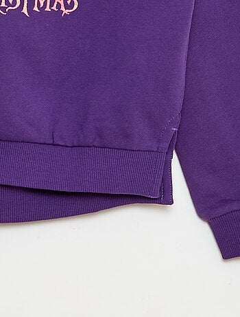 Sudadera halloween 'Disney' 'Stitch' de algodón