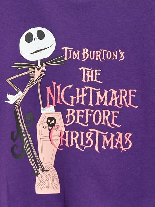 Sudadera Halloween 'Disney' 'Monsieur Jack' de algodón - Kiabi