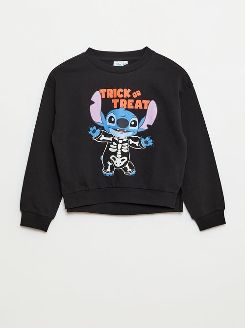 Sudadera halloween 'Disney' 'Stitch' de algodón - Kiabi