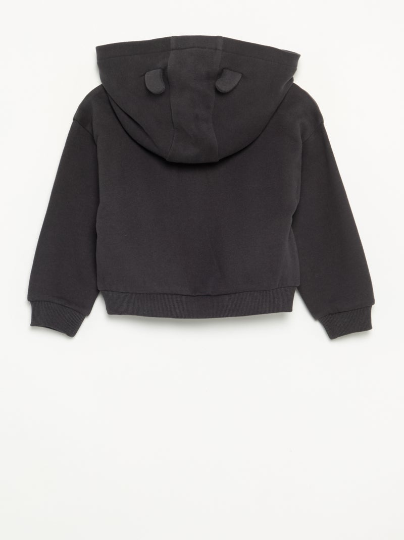Sudadera 'Halloween' 'Disney' 'Stitch' de forro polar Gris oscuro - Kiabi