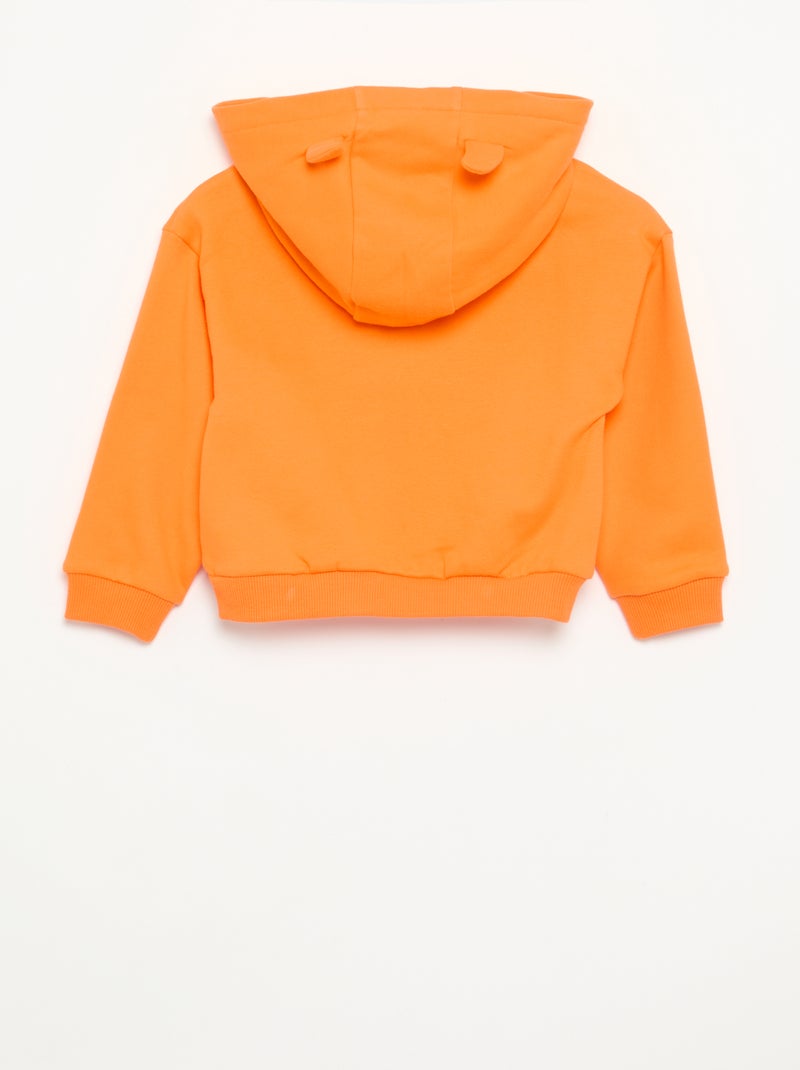 Sudadera 'Halloween' 'Disney' 'Stitch' de forro polar Naranja - Kiabi