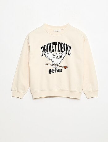 Sudadera 'Harry Potter' en polar de algodón