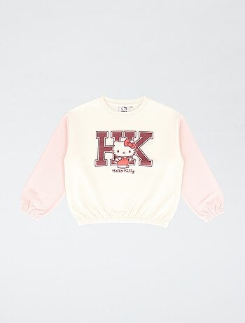 Sudadera \'Hello Kitty\' bicolor