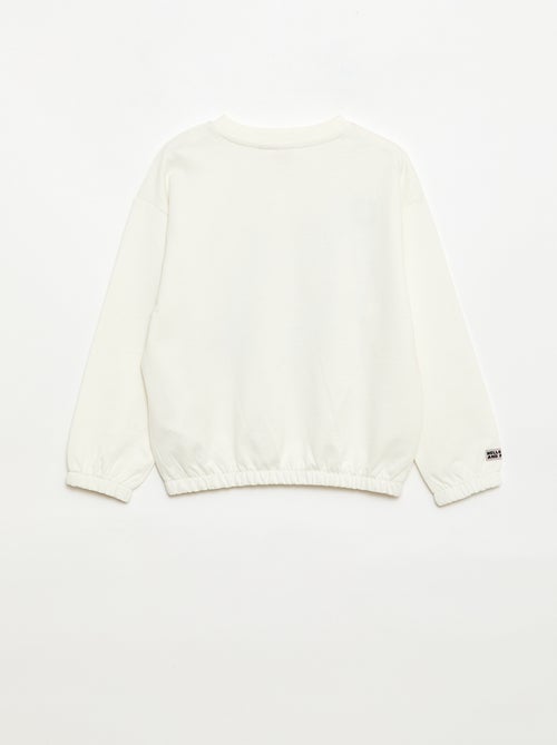 Sudadera 'Hello Kitty' con estampados y bordados - Kiabi