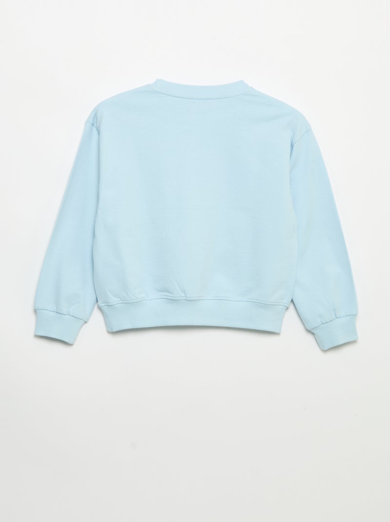 Sudadera 'Hello Kitty' de manga larga Azul - Kiabi