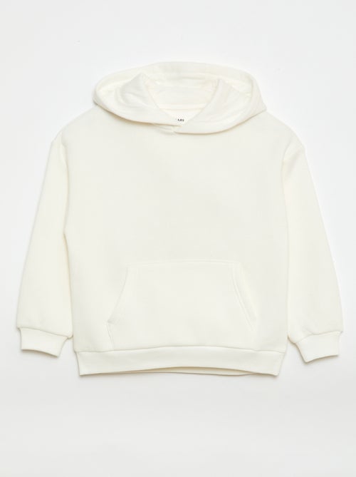 Sudadera holgada con capucha - Kiabi Sudadera holgada con capucha - Kiabi