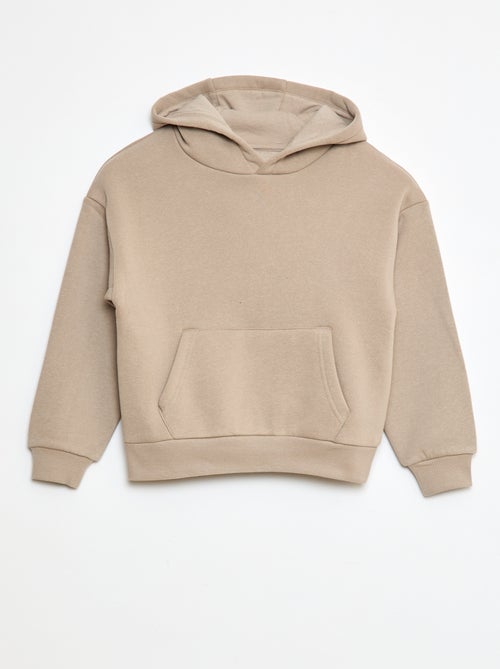 Sudadera holgada con capucha - Kiabi