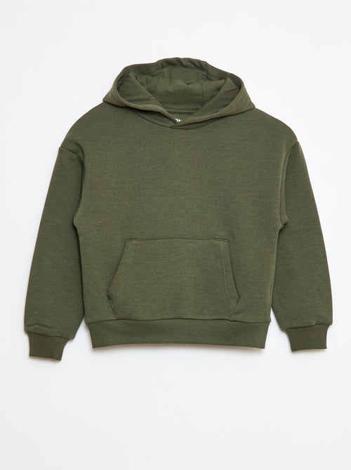 Sudadera holgada con capucha - Kiabi