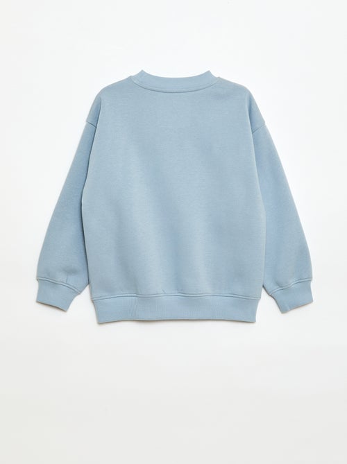 Sudadera holgada con diseño - Kiabi