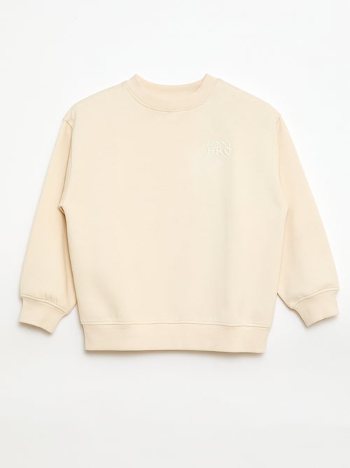 Sudadera holgada con motivo "brother" - Kiabi