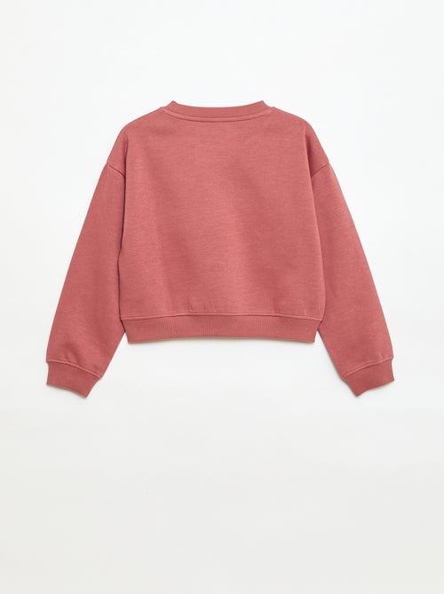 Sudadera holgada con motivo "sister" - Kiabi
