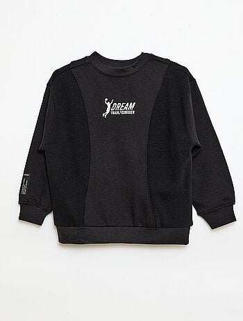 Sudadera holgada de felpa