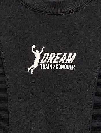 Sudadera holgada de felpa