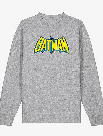 Sudadera Hombre - BATMAN LOGO YELLOW BLUE
