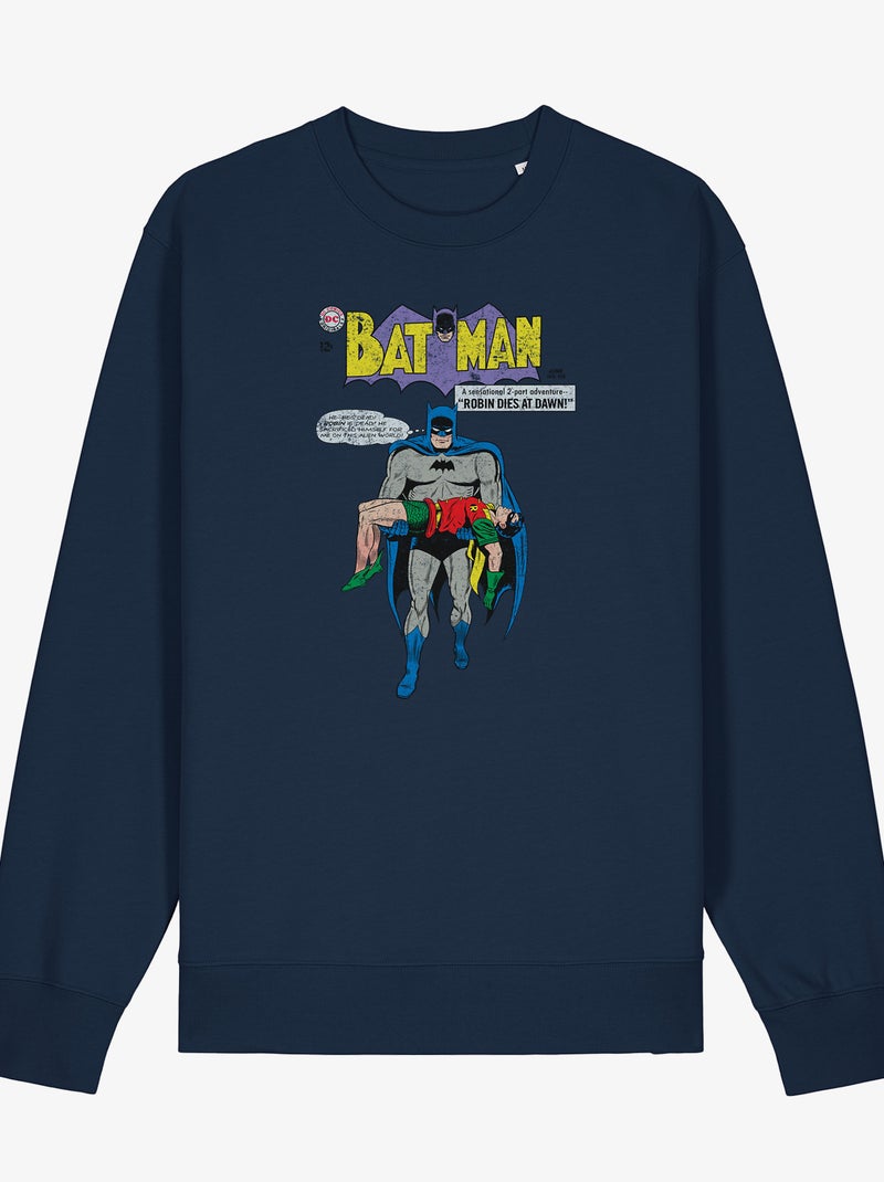 Sudadera Hombre - BATMAN & ROBIN Azul marino - Kiabi