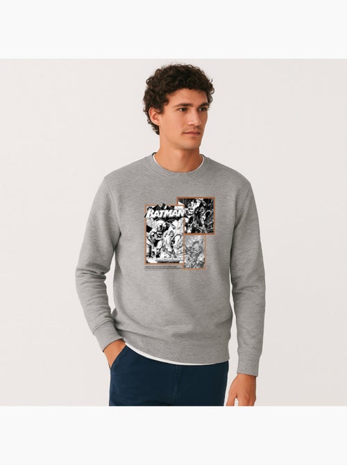 Sudadera Hombre - BATMAN'S BATSUIT AIDS IN HIS COMBAT AGAINST ENEMIES - Kiabi Sudadera Hombre - BATMAN'S BATSUIT AIDS IN HIS COMBAT AGAINST ENEMIES - Kiabi