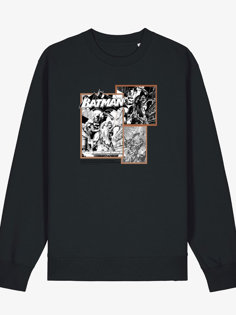 Sudadera Hombre - BATMAN'S BATSUIT AIDS IN HIS COMBAT AGAINST ENEMIES Negro - Kiabi