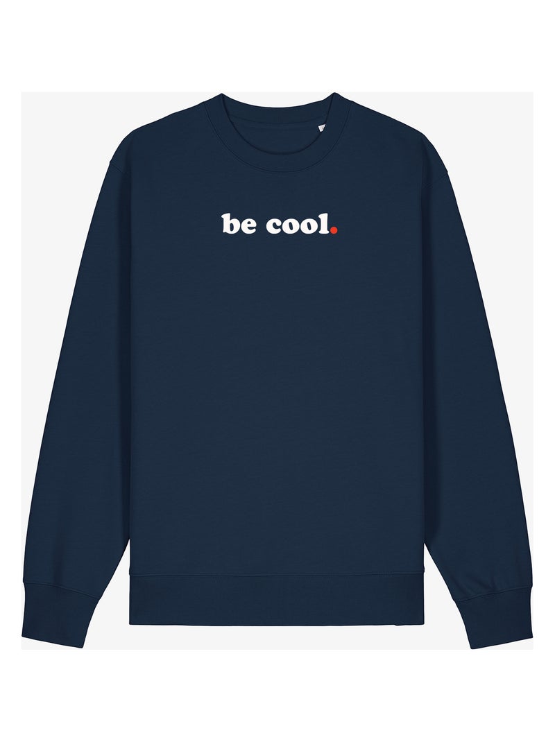 Sudadera Hombre - BE COOL Azul marino - Kiabi