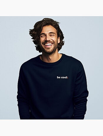 Sudadera Hombre - BE COOL CŒUR